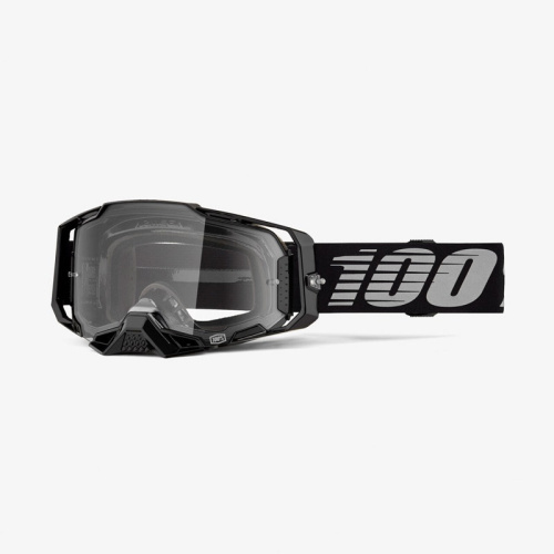 100% Очки Armega Goggle Black / Clear в Омске
