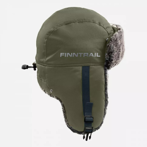 Finntrail Шапка-ушанка Hat Terra 2950 Khaki в Омске