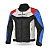 Dimox Мотокуртка текстиль City Traveler Mens Black/Blue/Red в Омске