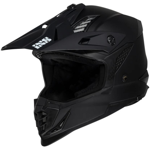 IXS Мотошлем кроссовый iXS363 1.0 черный мат в Омске
