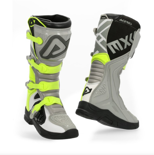 Acerbis Мотоботы кроссовые X-Team Grey/Yellow в Омске