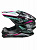 AiM Шлем кроссовый JK803 Multicolor Black/Blue в Омске
