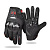 Ones Again Перчатки текст MG07-CF black-red в Омске