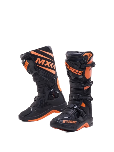 Starezzi Мотоботы Milano Black/Orange в Омске
