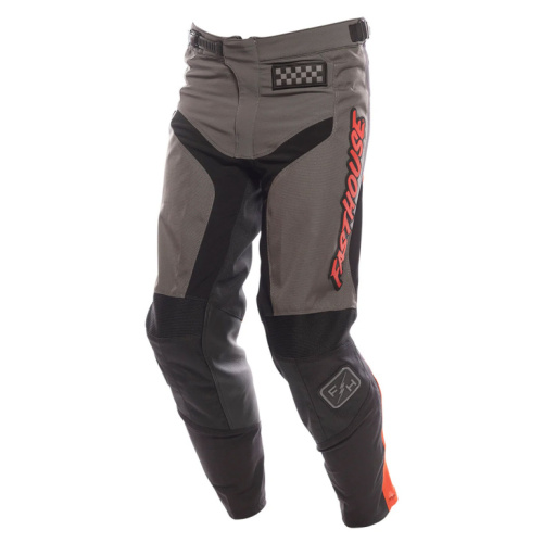Fasthouse Брюки Grindhouse Pant Gray/Red в Омске
