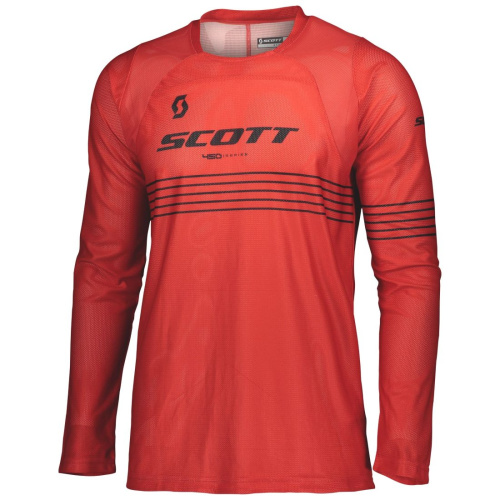 Scott Джерси 450 Angled Light red/black в Омске