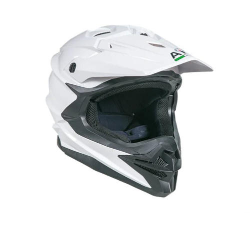 AiM Шлем кроссовый JK803 White Glossy в Омске