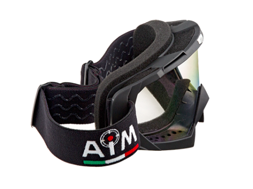 AiM Очки кроссовые 634-800 Black Matt в Омске