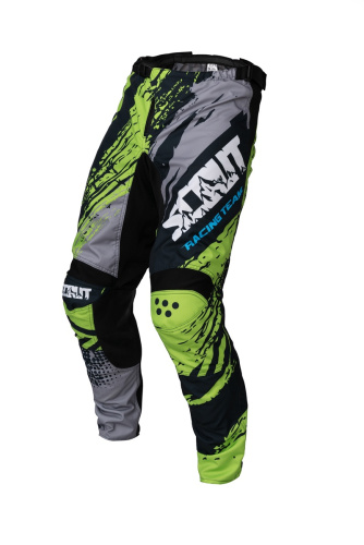 Scout Штаны кроссовые Resurrection Neon Grey в Омске