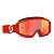 Scott очки кроссовые Primal red/white orange chrome works в Омске