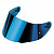 AGV Визор K5 S/K3 SV XS-MS Iridium Blue в Омске