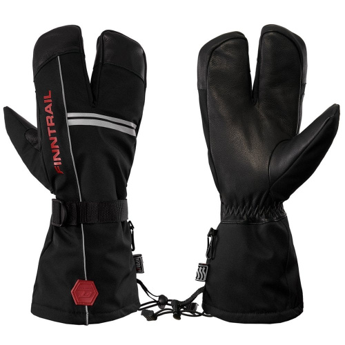 Finntrail Перчатки Lobster 2800 GraphiteRed в Омске