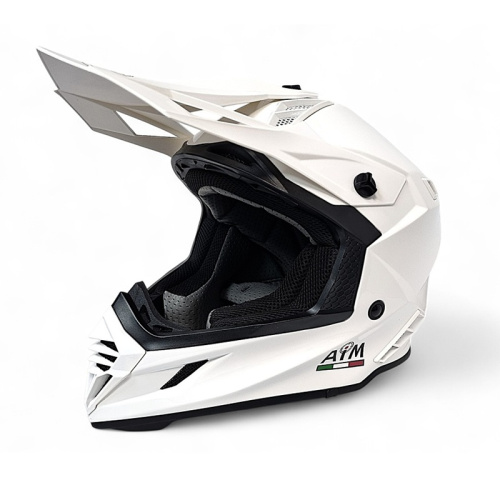 AiM Шлем RH855 White Glossy в Омске