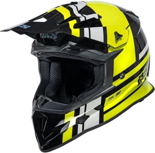 IXS Мотошлем iXS361 2.3 Черно-желтый в Омске