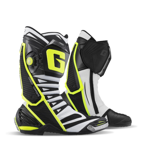 Gaerne Мотоботы GP1 Evo White/Black/Yellow в Омске