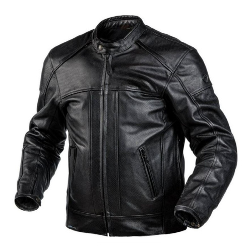 Scout куртка кожаная Daytona Waterproof Black в Омске