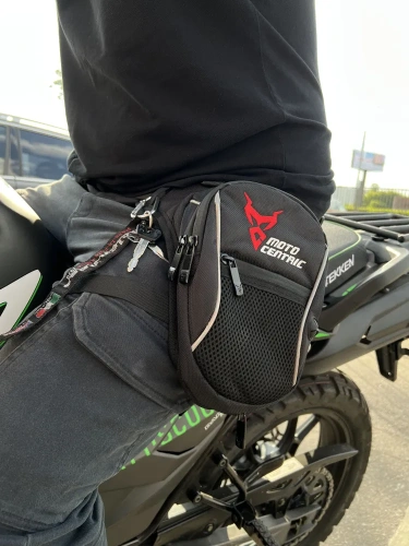 Motolike сумка на пояс красная в Омске