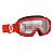 Scott Очки кроссовые Primal clear red/white clear works в Омске