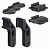SP Connect Крепление для смартфона Adhesive & adapter kit Z в Омске
