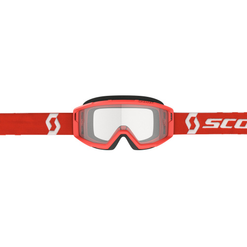 Scott очки кроссовые Primal Red прозрачная линза в Омске