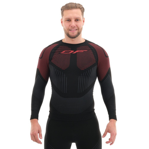 Dragonfly Термофутболка 3DThermo Red с длинным рукавом в Омске