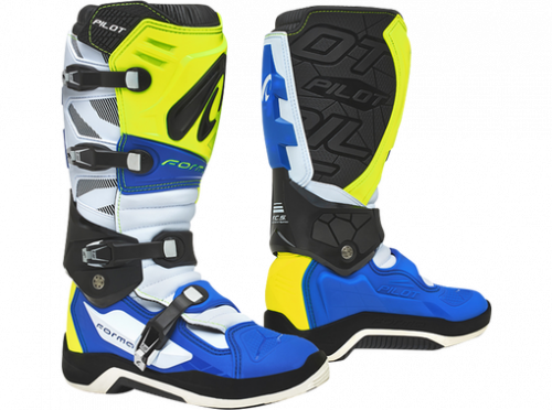 Forma Ботинки Pilot YellowFluo/White/Blue в Омске