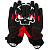 Bering Перчатки Walshe Black/Grey/Red в Омске