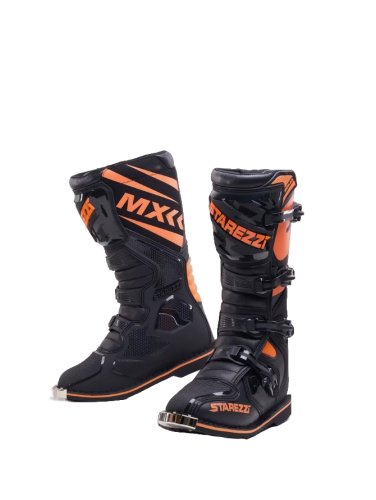Starezzi Мотоботы Roma Black/Orange в Омске