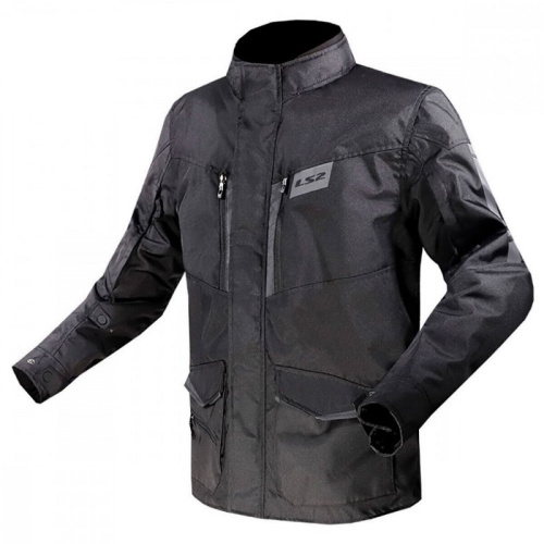 LS2 Мотокуртка Metropolis Evo Man черный в Омске