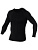 Brubeck Футболка мужская дл.рукав Comfort Wool Черный в Омске