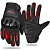 Ones Again Перчатки текст MG-14 black-red в Омске