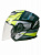 AiM Шлем открытый JK526 Yellow/Grey/Black в Омске
