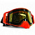 AiM Очки снегоходные с магнитной линзой и подогревом (PRO) 31-103 Accu Heated Orange Glossy в Омске