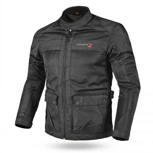 Dimox Мотокуртка текстиль Thunder Mens черный в Омске