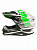 AIM Шлем кроссовый JK803 White/Green в Омске