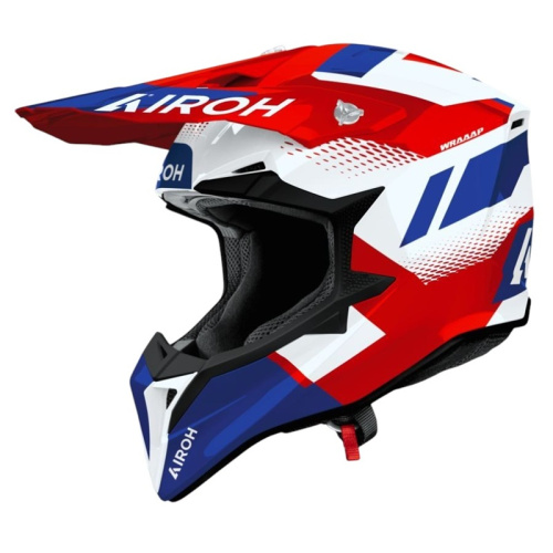 Airoh Шлем Wraaap Vision Red-Blue Gloss в Омске
