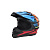 Desment Шлем кроссовый Raptor Black-Blue-Orange graphic в Омске