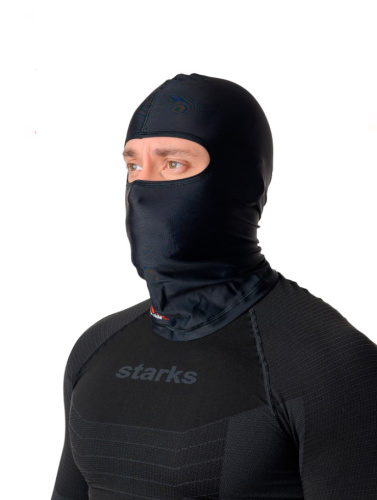 Starks Подшлемник light silk черный в Омске