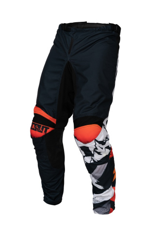 Scout Штаны кроссовые Abstraction Black/Orange в Омске