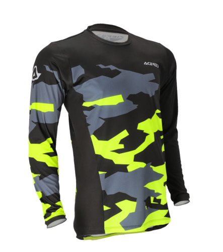Acerbis Джерси X-Duro Winter Black/Yellow в Омске