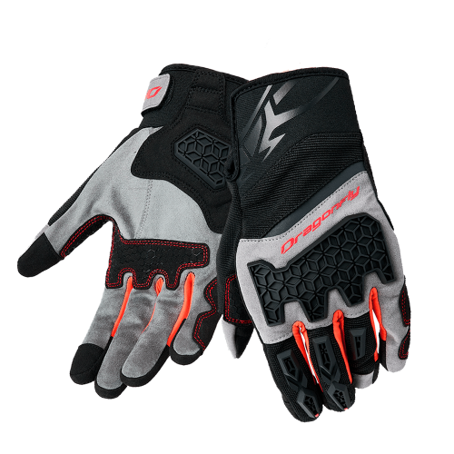Dragonfly Перчатки DF Terrax Black - Grey в Омске