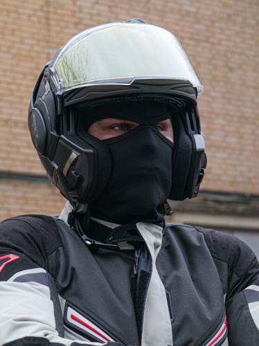 MotoLike Подшлемник Хлопок/Эластан Черный Ninja в Омске