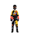 Grom Штаны кроссовые Race Redyellow в Омске