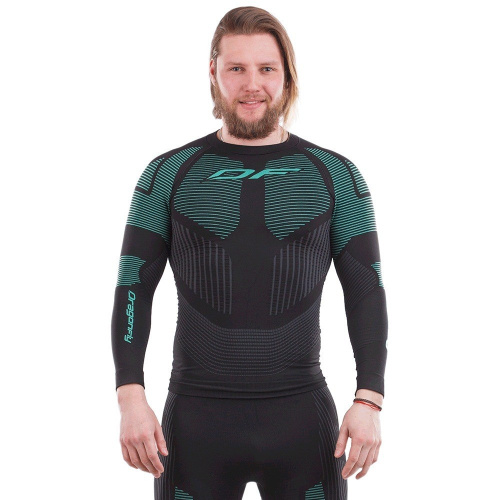 Dragonfly Термофутболка 3DThermo Green с длинным рукавом в Омске