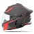 509 Шлем Delta V Carbon Commander с подогревом Racing Red в Омске