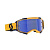 Scott Очки кроссовые Fury dark yellow/dark blue/blue chrome works в Омске