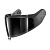 Shark Визор Skwal i3/Ridill 2/D-Skwal 3 Dark Smoked в Омске