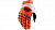 100% Мотоперчатки Airmatic Fluo/Orange в Омске