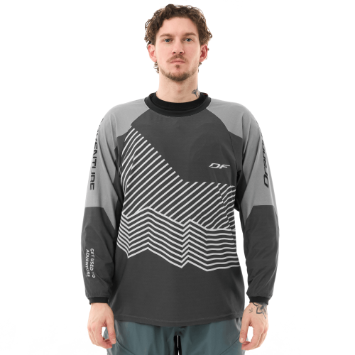 Dragonfly Джерси Quad Dirt Man 2025 Grey в Омске
