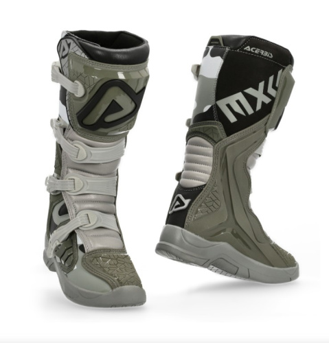 Acerbis Мотоботы кроссовые X-Team Brown/Grey в Омске